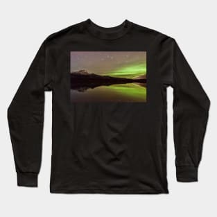 Dark Skies with a Hint of Green Long Sleeve T-Shirt